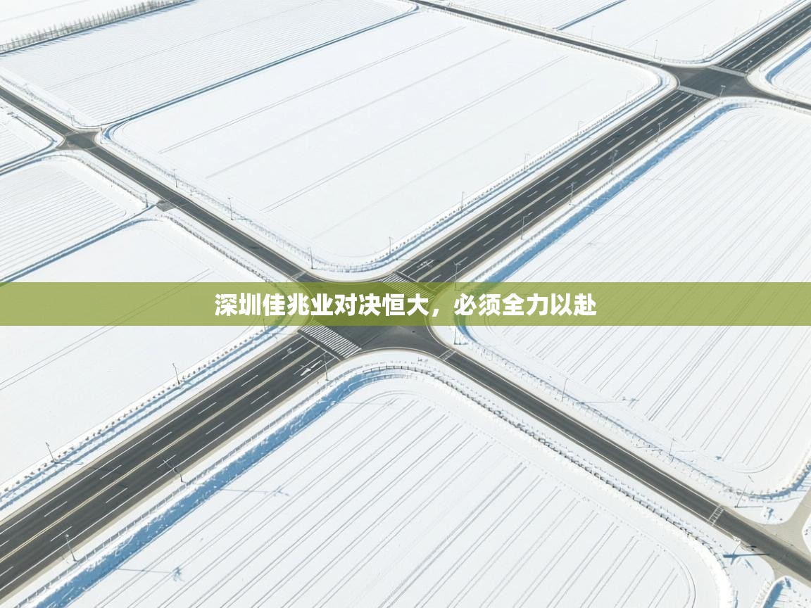 深圳佳兆业对决恒大，必须全力以赴  第1张