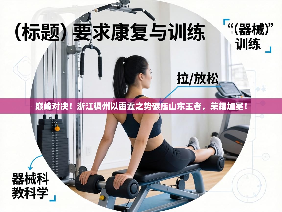 巅峰对决！浙江稠州以雷霆之势碾压山东王者，荣耀加冕！  第2张